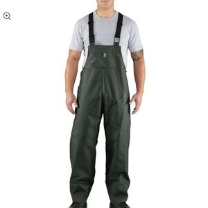 Carhartt Surrey Rain Bib Overall, Waterproof Fishing Waders, Adjustable Strap XL